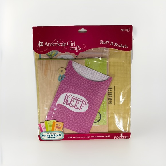 American Girl Other - American Girl Crafts Stuff It Pockets 6pocket Pack